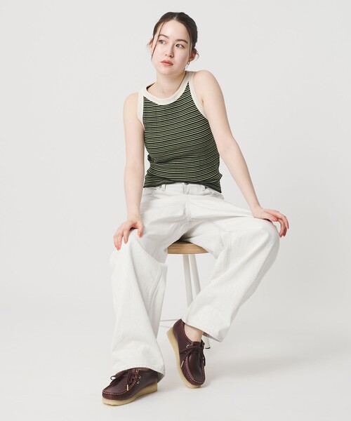 Clarks Originals(クラークスオリジナルズ)の「<Clarks Originals>レザー ワラビーブーツ ブラウン(ブーツ・レディース・ダークブラウン・4/6/5)」の3枚目の写真