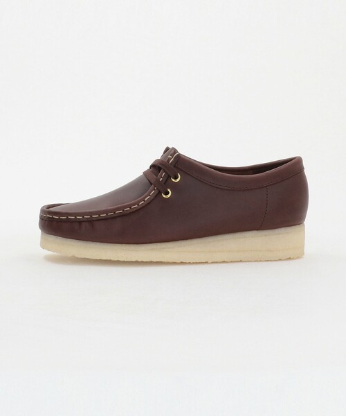セール】＜Clarks Originals＞レザー ワラビーブーツ ブラウン（ブーツ