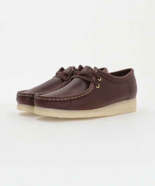 セール】＜Clarks Originals＞レザー ワラビーブーツ ブラウン（ブーツ