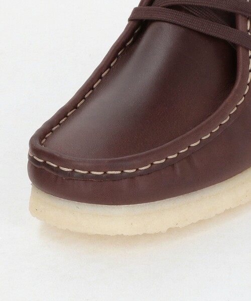 セール】＜Clarks Originals＞レザー ワラビーブーツ ブラウン（ブーツ