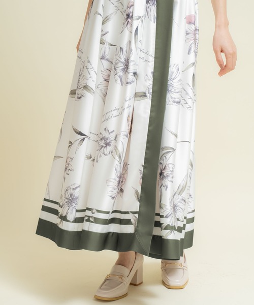 NOELA（ノエラ）の「【新色/SSサイズあり】スカーフプリントワンピース（ワンピース・レディース・カーキ/ピンク/ネイビー・M/S）」の22枚目の写真