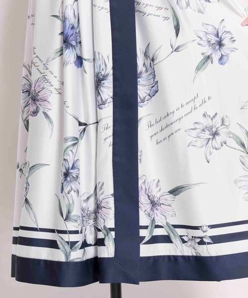 NOELA（ノエラ）の「【新色/SSサイズあり】スカーフプリントワンピース（ワンピース・レディース・カーキ/ピンク/ネイビー・M/S）」の17枚目の写真