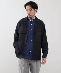 MEN'S MELROSE | デニムルックトリコットシャツジャケット(カバーオール)