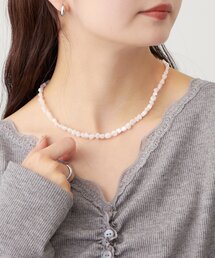 mystic（ミスティック）の「パールストーンネックレス（ネックレス）」