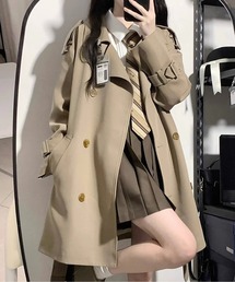 ベーシックダブルトレンチコート