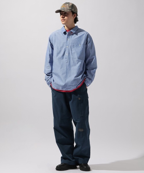 niko and...(ニコアンド)の「【NATOKii(ネイトゥーキー)】ワークリメイクパンツ(その他パンツ・メンズ・ブルー/オリーブ・MEDIUM/LARGE)」の6枚目の写真