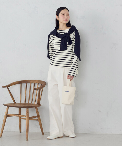 COMME CA ISM（コムサイズム）の「【ウォッシャブル・UVカット】ベーシック カーディガン（カーディガン/ボレロ・レディース・ブラック/アイボリー/ブルー/ネイビー・LARGE/MEDIUM）」の17枚目の写真