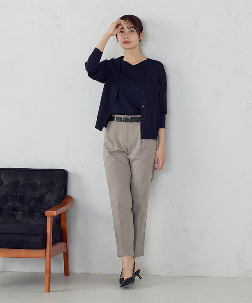 COMME CA ISM（コムサイズム）の「【ウォッシャブル・UVカット】ベーシック カーディガン（カーディガン/ボレロ・レディース・ブラック/アイボリー/ブルー/ネイビー・LARGE/MEDIUM）」の19枚目の写真