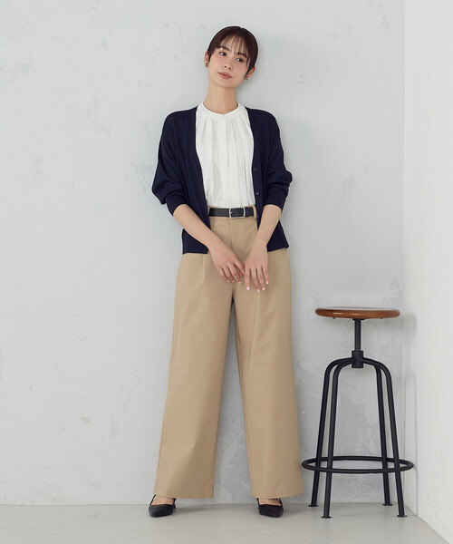 COMME CA ISM（コムサイズム）の「【ウォッシャブル・UVカット】ベーシック カーディガン（カーディガン/ボレロ・レディース・ブラック/アイボリー/ブルー/ネイビー・LARGE/MEDIUM）」の20枚目の写真