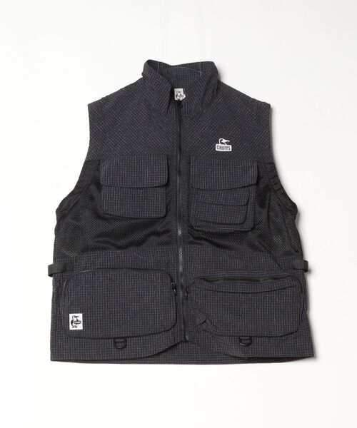 CHUMS（チャムス）の「【CHUMS】Anti-Bug Convertible Jacket（ナイロンジャケット・メンズ・ブラック・LARGE/X-LARGE/MEDIUM）」の5枚目の写真