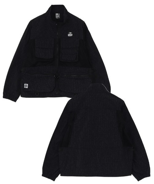 CHUMS（チャムス）の「【CHUMS】Anti-Bug Convertible Jacket（ナイロンジャケット・メンズ・ブラック・LARGE/X-LARGE/MEDIUM）」の3枚目の写真