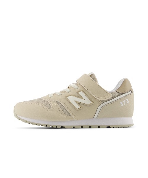 NEW BALANCE(ニューバランス)の「ニューバランス New Balance 373 Bungee with Top Strap(スニーカー・キッズ・ライトベージュ・17.5cm/18.0cm/18.5cm/19.0cm/19.5cm/20.0cm/20.5cm/21.0cm/21.5cm/22.0cm/17.0cm)」の1枚目の写真