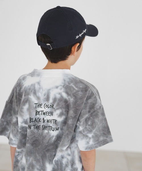 BAYFLOW（ベイフロー）の「[毎年大人気!!]タイダイプリントT(KIDS)（Tシャツ/カットソー・キッズ・チャコール/ピンク/ブルー・120cm/110cm/130cm/150cm/140cm）」の7枚目の写真
