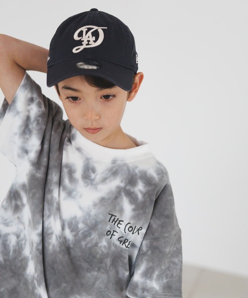 BAYFLOW（ベイフロー）の「[毎年大人気!!]タイダイプリントT(KIDS)（Tシャツ/カットソー・キッズ・チャコール/ピンク/ブルー・120cm/110cm/130cm/150cm/140cm）」の11枚目の写真