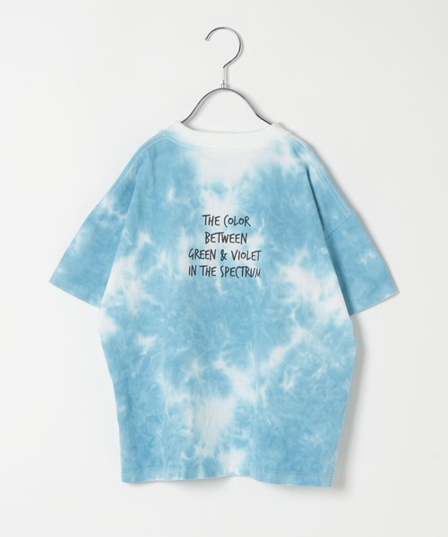 BAYFLOW（ベイフロー）の「[毎年大人気!!]タイダイプリントT(KIDS)（Tシャツ/カットソー・キッズ・チャコール/ピンク/ブルー・120cm/110cm/130cm/150cm/140cm）」の13枚目の写真