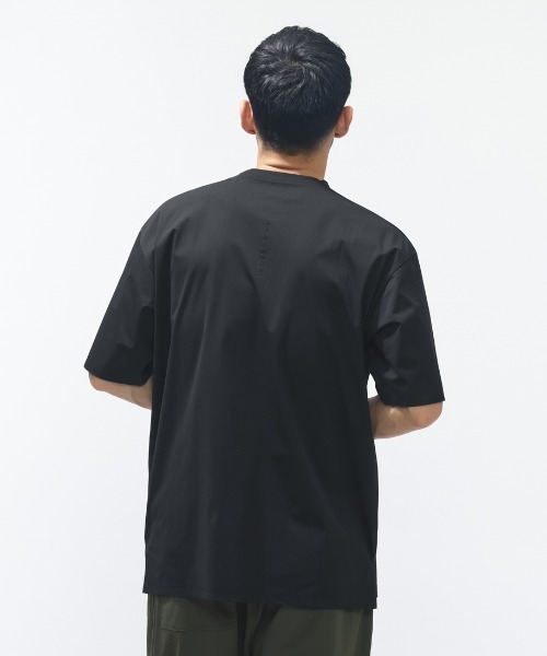 TIGORA(ティゴラ)の「ティゴラ TIGORA ライトウェイトTシャツ(Tシャツ/カットソー・メンズ・ブラック/チャコールグレー・S/M/L/LL/3L)」の5枚目の写真