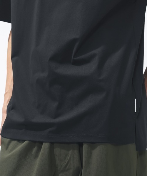TIGORA(ティゴラ)の「ティゴラ TIGORA ライトウェイトTシャツ(Tシャツ/カットソー・メンズ・ブラック/チャコールグレー・S/M/L/LL/3L)」の9枚目の写真