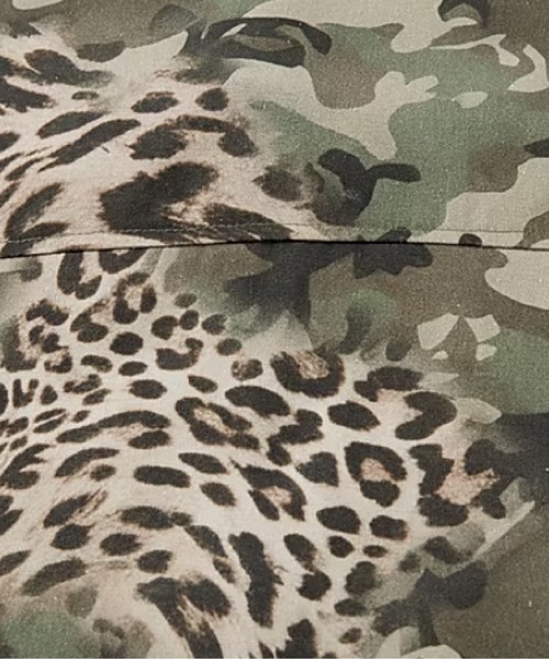 U:UME(ユーム)の「Leopard Camou Short Sleeve Shirt(シャツ/ブラウス・メンズ・グリーン・MEDIUM/LARGE/X-LARGE)」の4枚目の写真