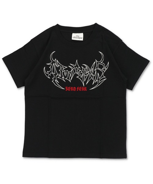 SPINNS（スピンズ）の「短丈半袖トライバル刺繍ロゴTシャツ（Tシャツ/カットソー・メンズ・ホワイト/ブラック/ブラック系その他/ウッドランド・ONESIZE）」の16枚目の写真