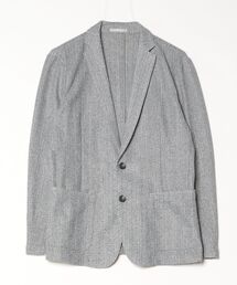 HIGH STREET | ＨＩＧＨ　ＳＴＲＥＥＴ∴カラミメランジストライプジャガードジャケット(Tシャツ/カットソー)