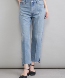 Mila Owen | 【MILA PANTS】裾段差テーパードデニムパンツ(デニムパンツ)