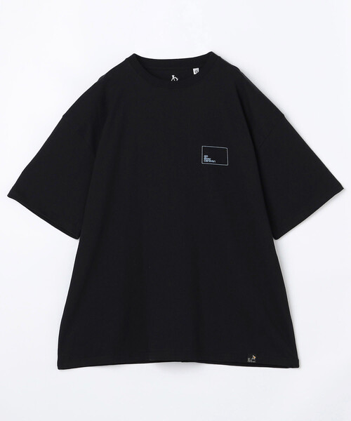 FREAK'S STORE(フリークスストア)の「限定展開 go slow caravan/ゴースローキャラバン スクエアLOGO TEE(Tシャツ/カットソー・メンズ・ラベンダー/ホワイト/ブラック・3/5/4)」の4枚目の写真