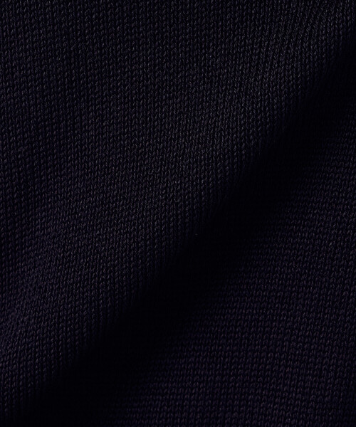 COMME CA ISM（コムサイズム）の「ニットポロ（ニット/セーター・レディース・ダークネイビー/アイボリー/グレー・LARGE/MEDIUM）」の11枚目の写真