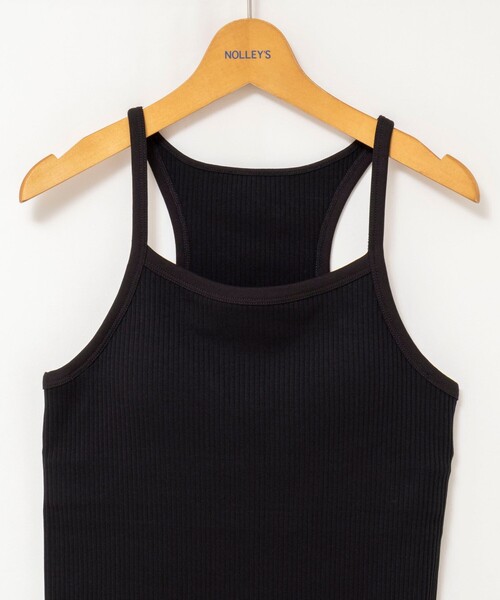 NOLLEY’S（ノーリーズ）の「【MARILYN MOON/マリリーンムーン】アメリカンスリーブキャミタンクトップ（タンクトップ・レディース・ブラック/ホワイト・38）」の10枚目の写真