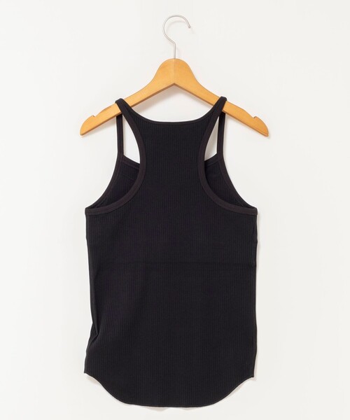 NOLLEY’S（ノーリーズ）の「【MARILYN MOON/マリリーンムーン】アメリカンスリーブキャミタンクトップ（タンクトップ・レディース・ブラック/ホワイト・38）」の8枚目の写真