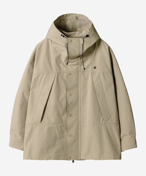 KALAPATTHAR(カラパタール)の「3 Layer Hard Shell Long-Jacket - BEIGE(ナイロンジャケット・メンズ・その他・MEDIUM/LARGE)」の3枚目の写真