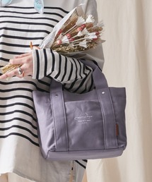 LIZDAYS（リズデイズ）の「仕切り付きミニトートバッグ キャンバス（トートバッグ）」