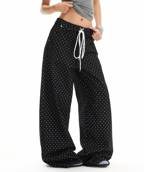 Vipoa(ヴィポア)の「ストリングドットワイドデニム(デニムパンツ・レディース・ブラック系その他・LARGE/MEDIUM)」の21枚目の写真