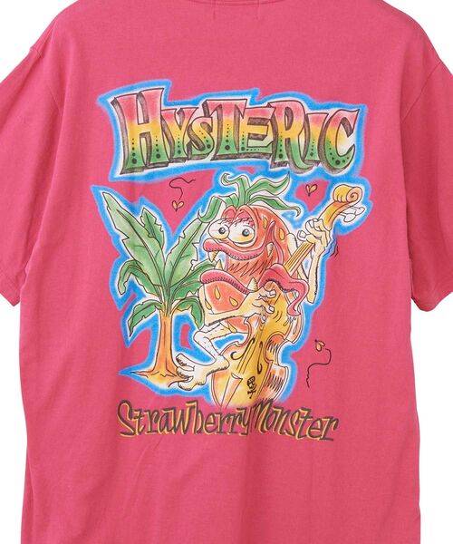 HYSTERIC GLAMOUR（ヒステリックグラマー）の「SURF BAND Tシャツ（Tシャツ/カットソー・メンズ・ブラック/ピンク/ホワイト・X-LARGE/LARGE/MEDIUM/SMALL）」の9枚目の写真