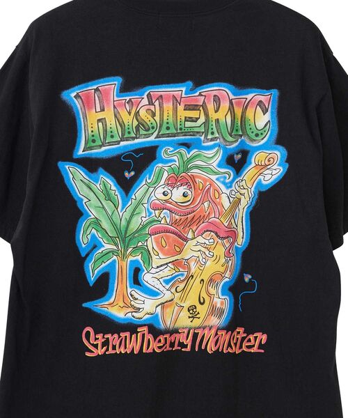 HYSTERIC GLAMOUR（ヒステリックグラマー）の「SURF BAND Tシャツ（Tシャツ/カットソー・メンズ・ブラック/ピンク/ホワイト・X-LARGE/LARGE/MEDIUM/SMALL）」の12枚目の写真