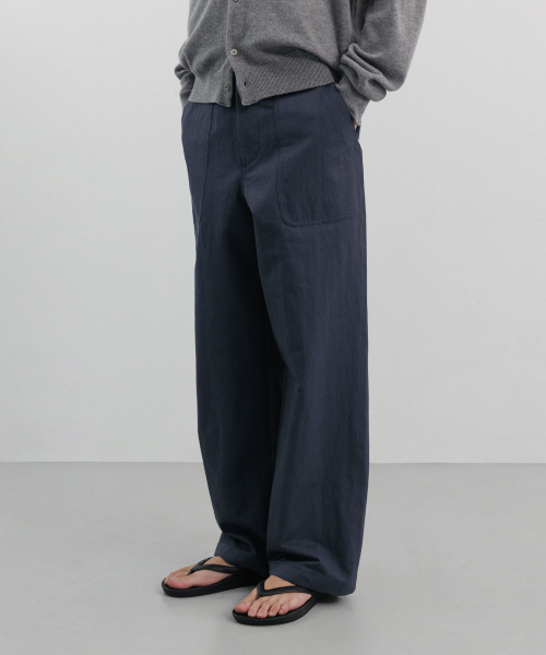 BLANKROOM(ブランクルーム)の「ファンデーションパンツ_BLUE CHARCOAL(その他パンツ・メンズ・その他・1/2/0/3)」の6枚目の写真