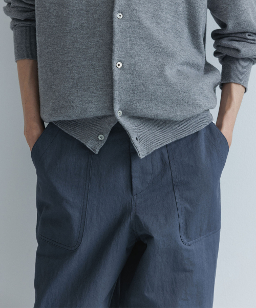 BLANKROOM(ブランクルーム)の「ファンデーションパンツ_BLUE CHARCOAL(その他パンツ・メンズ・その他・1/2/0/3)」の2枚目の写真