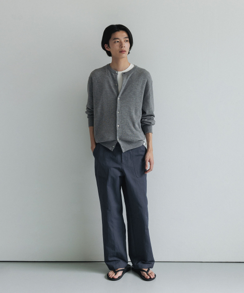 BLANKROOM(ブランクルーム)の「ファンデーションパンツ_BLUE CHARCOAL(その他パンツ・メンズ・その他・1/2/0/3)」の3枚目の写真