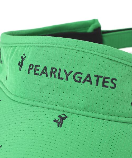 PEARLY GATES（パーリーゲイツ）の「【PEARLY GATES】ゴルフ柄刺繍ＶＩＳＯＲ（サンバイザー・レディース・グリーン系その他2/ダークインディゴブルー/ホワイト系その他・FREE）」の14枚目の写真