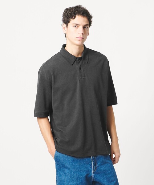 LOEFF＞ピケ ショートスリーブ ポロシャツ UNISEX（Tシャツ/カットソー