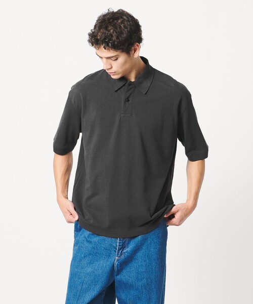LOEFF(ロエフ)の「<LOEFF>ピケ ショートスリーブ ポロシャツ UNISEX(Tシャツ/カットソー・レディース・ダークグレー/ナチュラル・0/1/2)」の20枚目の写真