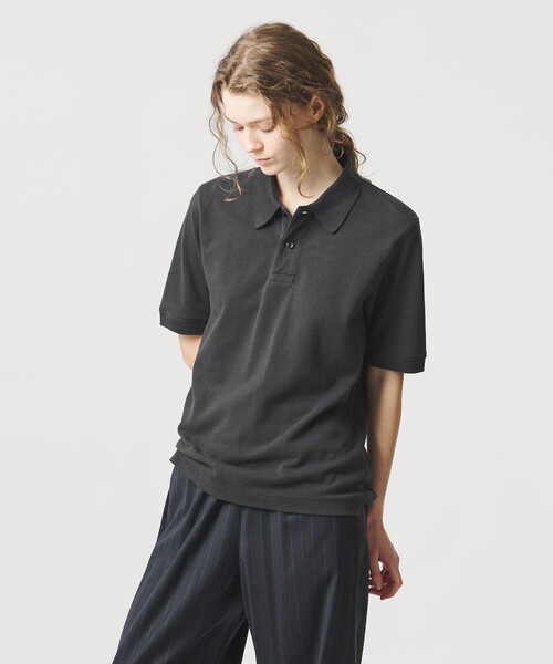 LOEFF＞ピケ ショートスリーブ ポロシャツ UNISEX（Tシャツ/カットソー