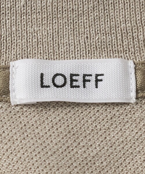 LOEFF(ロエフ)の「<LOEFF>ピケ ショートスリーブ ポロシャツ UNISEX(Tシャツ/カットソー・レディース・ダークグレー/ナチュラル・0/1/2)」の22枚目の写真
