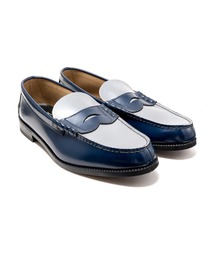 The Kenford Fineshoes（ケンフォードファインシューズ）の「COMBI LOAFERS NVY GRY（ローファー）」