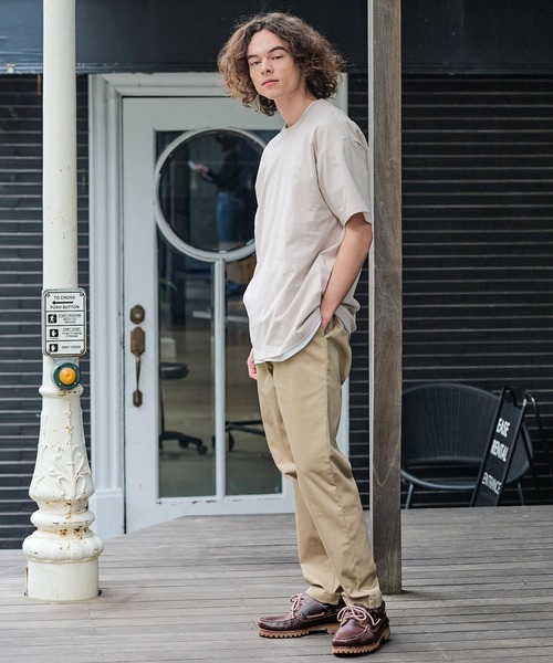 ragged mountain(ラギットマウンテン)の「【RAGGED MOUNTAIN/ラギットマウンテン】【背中で見せるバックプリント】BETHEL/べテル オーバーサイズT グラフィックTシャツ ルーズシルエット バックプリント アウトドア キャンプ(Tシャツ/カットソー・メンズ・ベージュ/カーキ/ホワイト/ブラック・MEDIUM/LARGE/X-LARGE)」の8枚目の写真