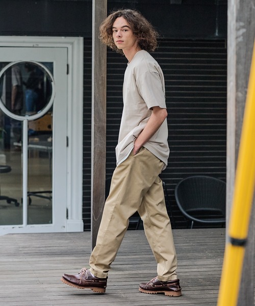 ragged mountain(ラギットマウンテン)の「【RAGGED MOUNTAIN/ラギットマウンテン】【背中で見せるバックプリント】BETHEL/べテル オーバーサイズT グラフィックTシャツ ルーズシルエット バックプリント アウトドア キャンプ(Tシャツ/カットソー・メンズ・ベージュ/カーキ/ホワイト/ブラック・MEDIUM/LARGE/X-LARGE)」の10枚目の写真