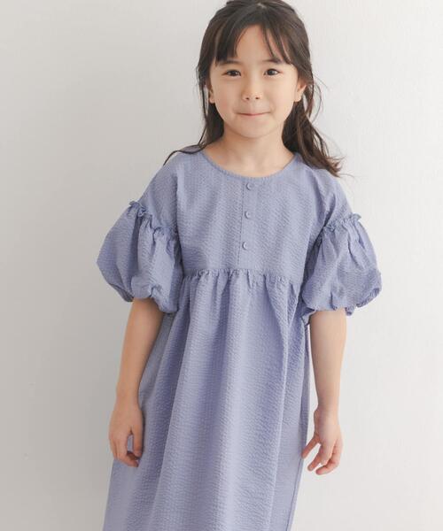 URBAN RESEARCH DOORS(アーバンリサーチドアーズ)の「サッカー2WAYワンピース(KIDS)(ワンピース・キッズ・ライトブルー/ブラック・105/135/120)」の15枚目の写真