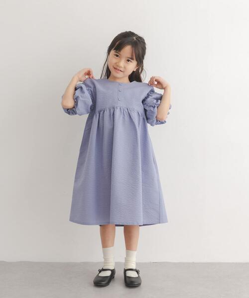 URBAN RESEARCH DOORS(アーバンリサーチドアーズ)の「サッカー2WAYワンピース(KIDS)(ワンピース・キッズ・ライトブルー/ブラック・105/135/120)」の17枚目の写真