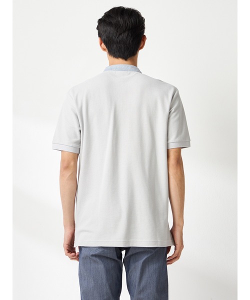 McGREGOR(マックレガー)の「フェイクヘンリーネックT(Tシャツ/カットソー・メンズ・サンドグレー/ネイビー・M/L)」の5枚目の写真