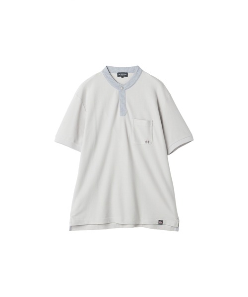 McGREGOR(マックレガー)の「フェイクヘンリーネックT(Tシャツ/カットソー・メンズ・サンドグレー/ネイビー・M/L)」の12枚目の写真