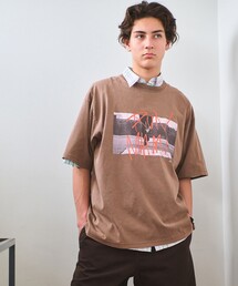 jj mercer（ジェイジェイマーサー）の「【別注】＜J.J.Mercer＞アスレチック 半袖 Tシャツ カットソー（Tシャツ/カットソー）」